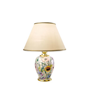Tischleuchte GIARDINO PANSE, Gold 24K
