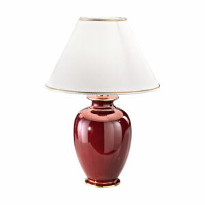 Tischleuchte GIARDINO BORDEAUX, Gold 24K