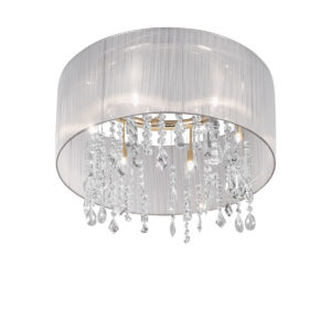 Luster PARALUME, KOLARZ Optic, Organza Stoff, Gold 24K