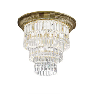 Deckenleuchte MILORD CRYSTAL, KOLARZ Pure, Altmessing