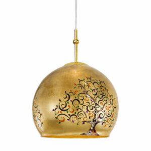 Hängeleuchte LUNA, Gold 24K, Albero Multi