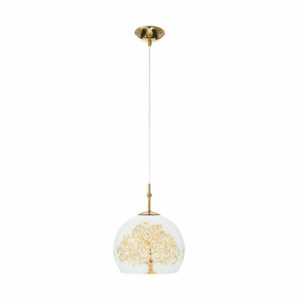 Hängeleuchte LUNA, Gold 24K, Albero Gold