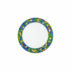 Deckenleuchte SERENA, Gold 24K, Aqua Blue