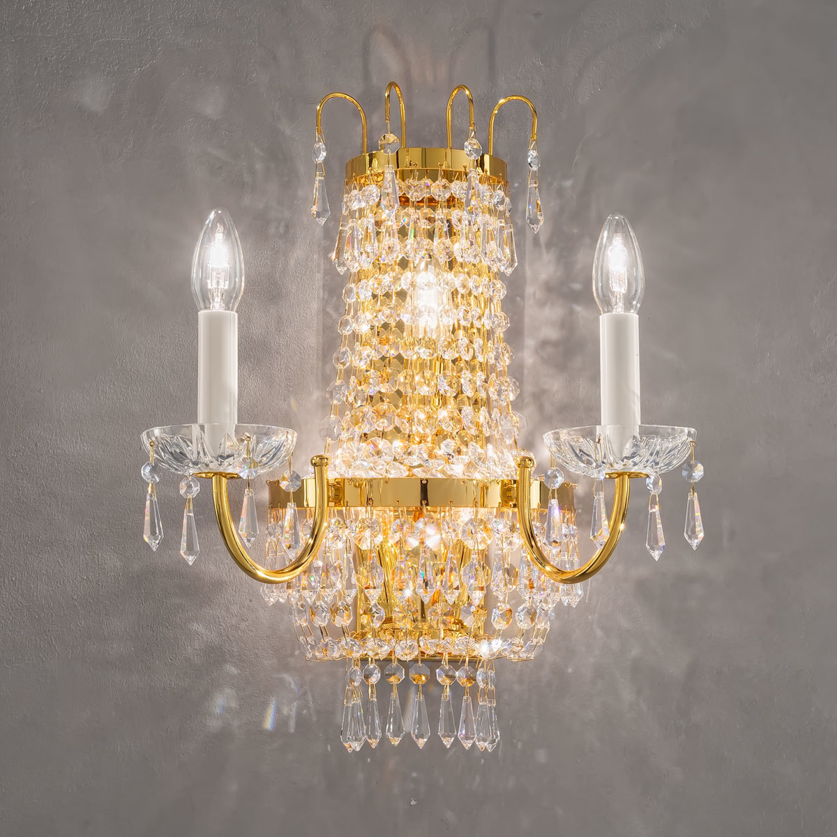 Wandleuchte EMPIRE, KOLARZ Pure, Gold 24K – Bild 2