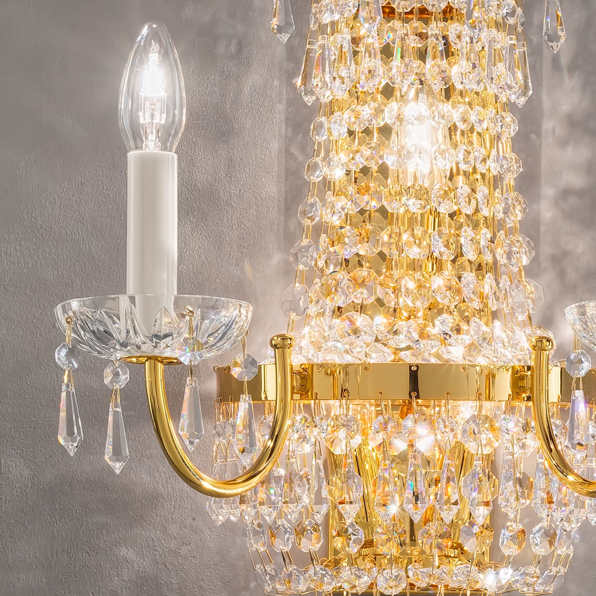 Wandleuchte EMPIRE, KOLARZ Pure, Gold 24K – Bild 3