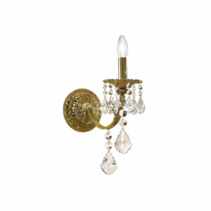 Wandleuchte PISANI/PISANI CRYSTAL, KOLARZ Pure, Altmessing