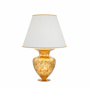 Tischleuchte ANFORA, Gold 24K, Medici Gold