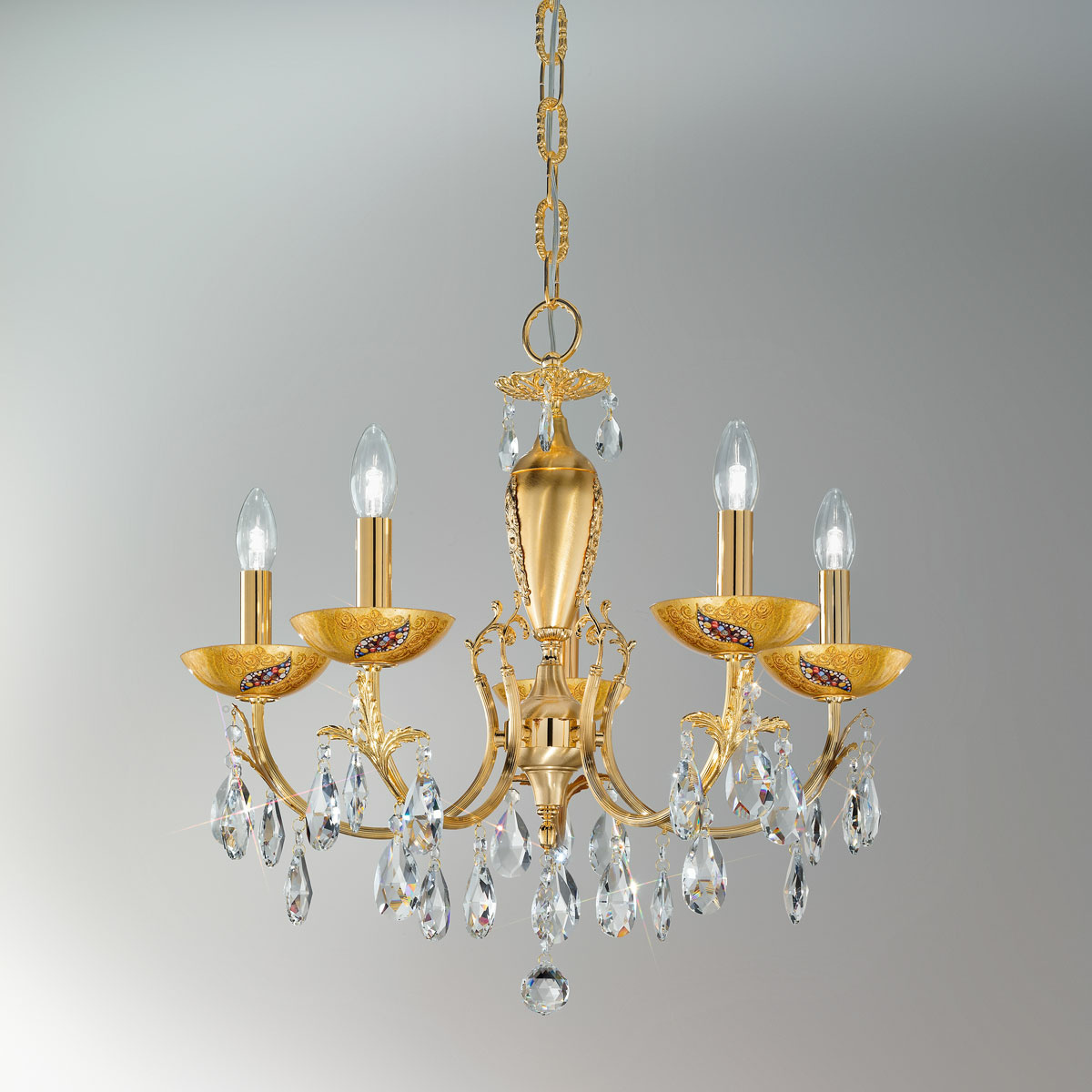 Luster VICTORIA II, Gold 24K, Kiss Gold – Bild 2