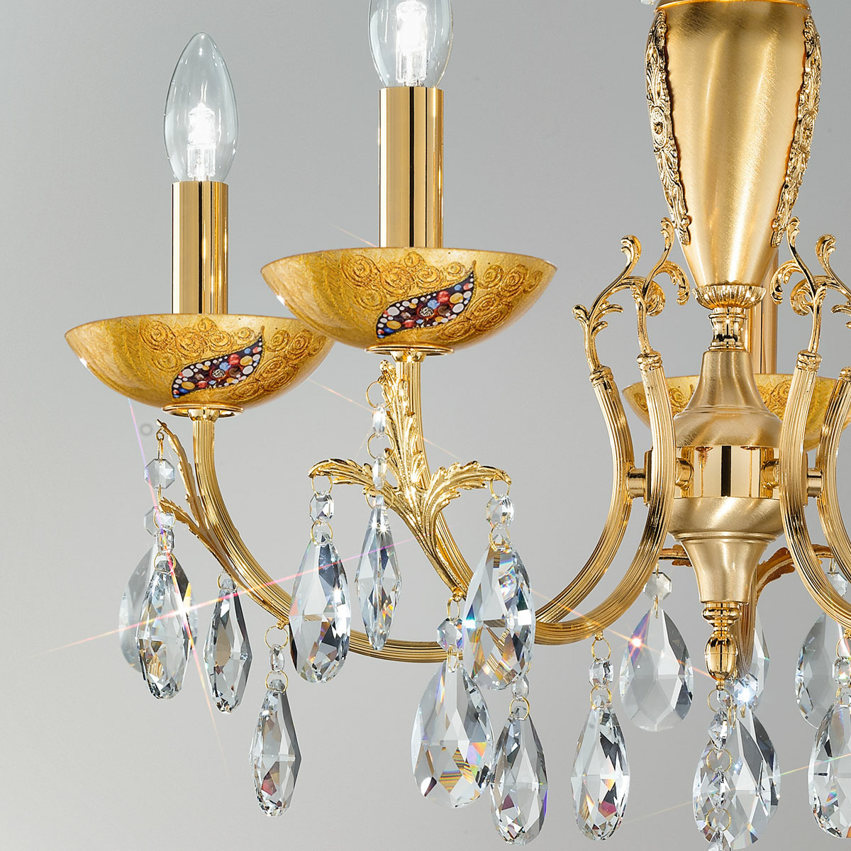 Luster VICTORIA II, Gold 24K, Kiss Gold – Bild 3