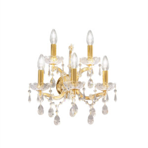 Wandleuchte SCHÖNBRUNN, KOLARZ Pure, Gold 24K