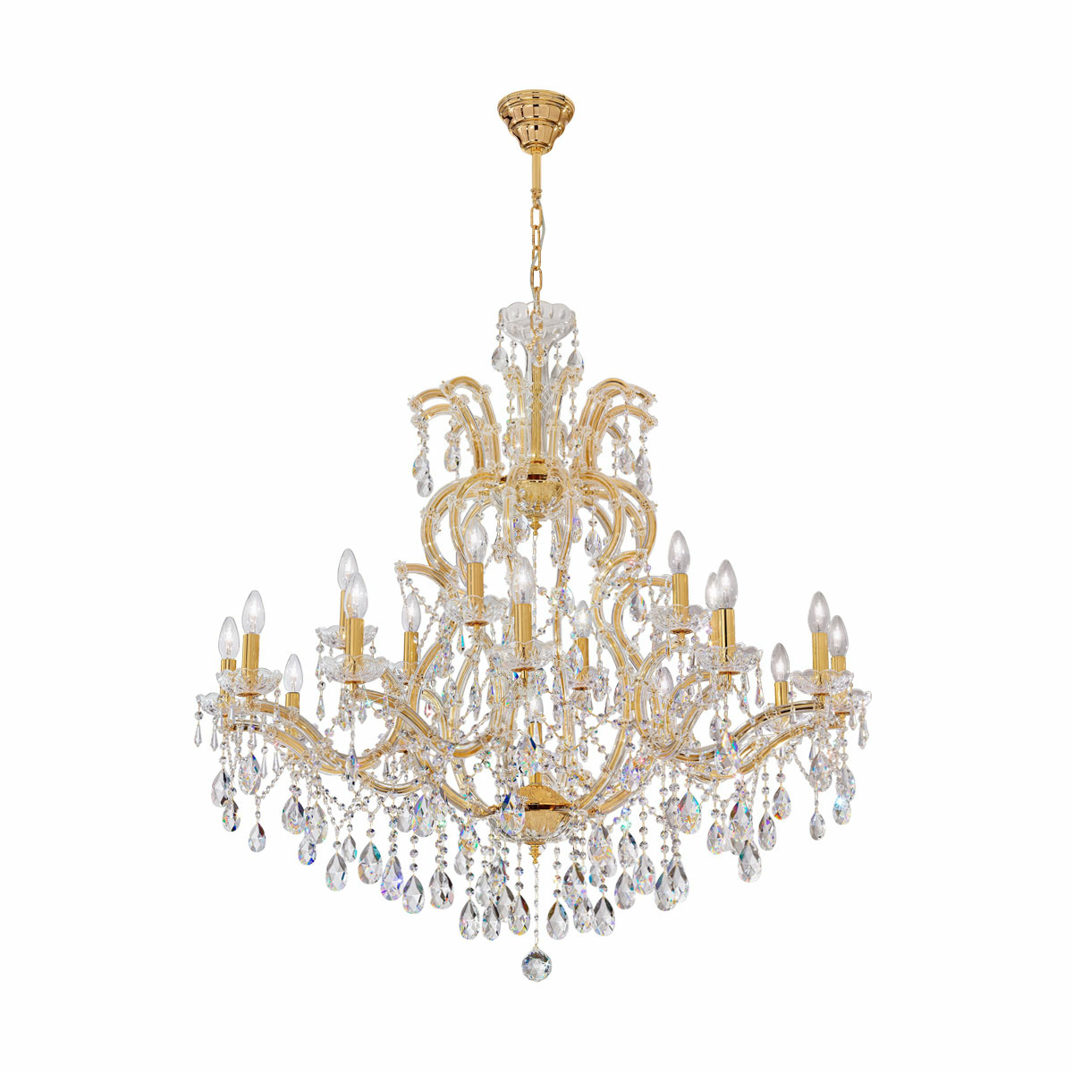 Luster SCHÖNBRUNN, KOLARZ Pure, Gold 24K