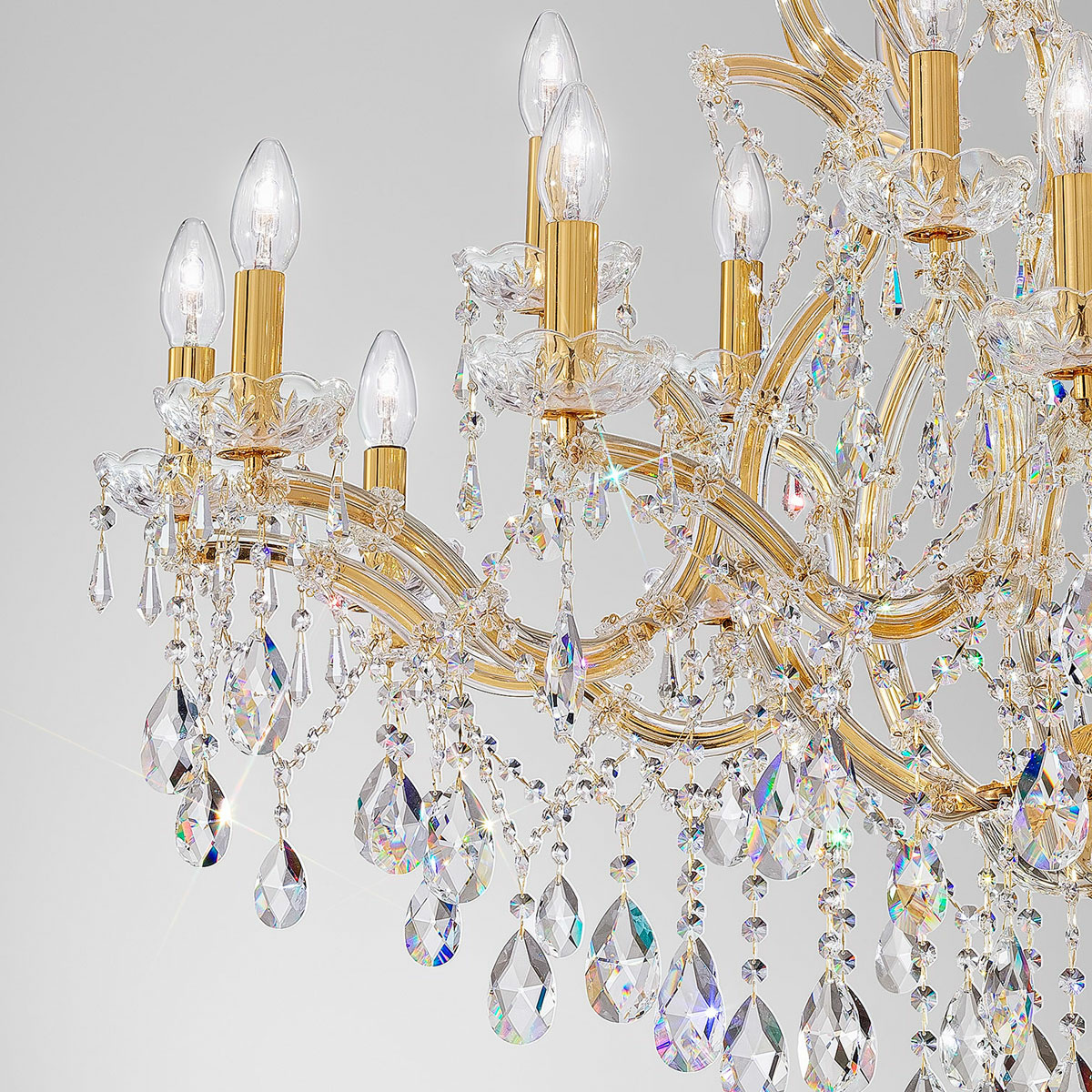 Luster SCHÖNBRUNN, KOLARZ Pure, Gold 24K – Bild 3