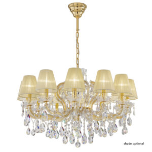 Luster SCHÖNBRUNN, KOLARZ Pure, Gold 24K