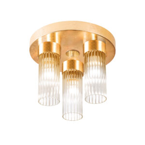 Deckenleuchte GIRO, Blattgold