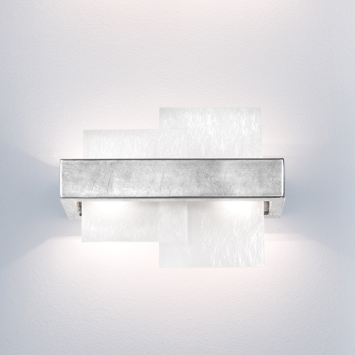 Wandleuchte RETTANGOLO, Blattsilber – Bild 2