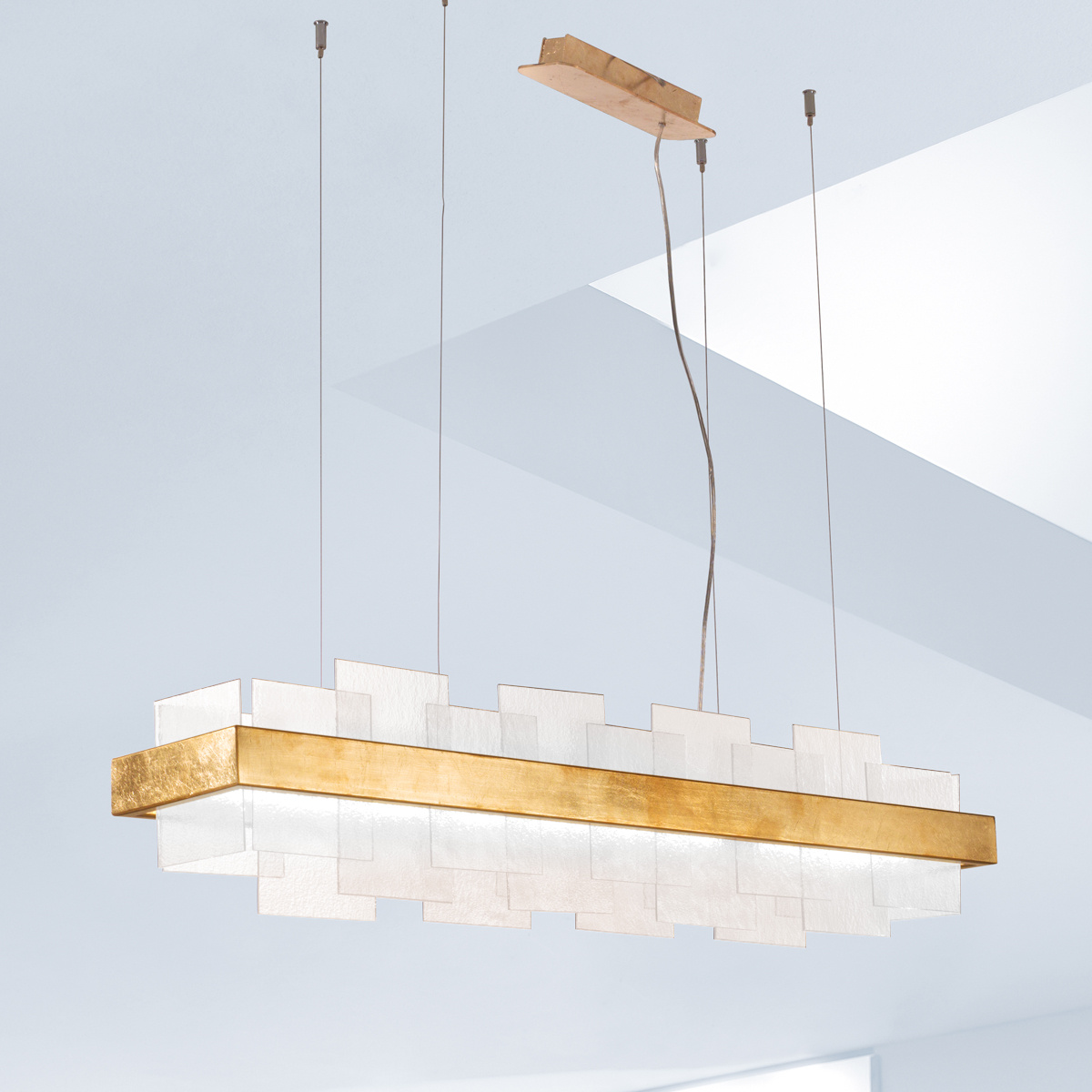 Luster RETTANGOLO, Blattgold – Bild 2