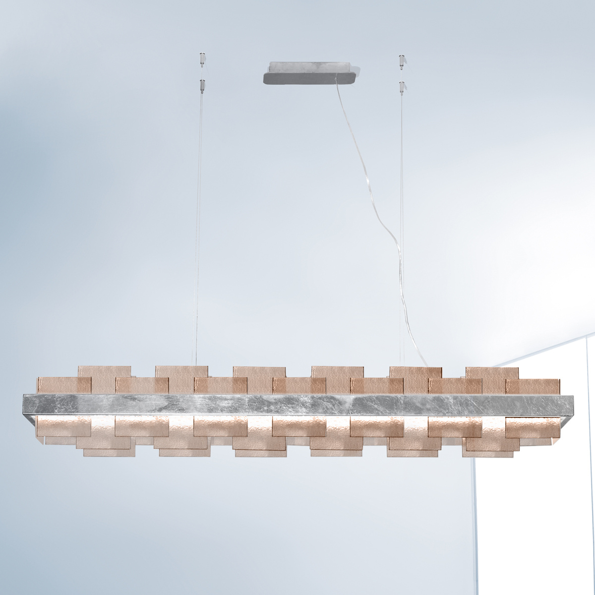 Luster RETTANGOLO, Blattsilber – Bild 2