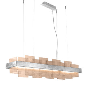 Luster RETTANGOLO, Blattsilber