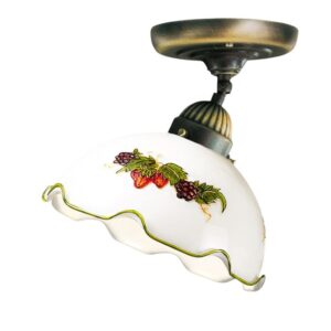 Deckenleuchte NONNA, Altmessing, Fragolino D 20 cm