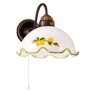 Wandleuchte NONNA, Altmessing, Limoncelli