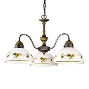 Luster NONNA, Altmessing, Vino Glatter Rand