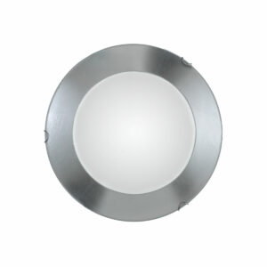 Deckenleuchte MOON, Chrom, Blattsilber