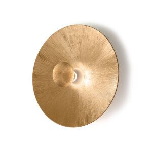Wandleuchte MOON, Weiß, Sun Gold