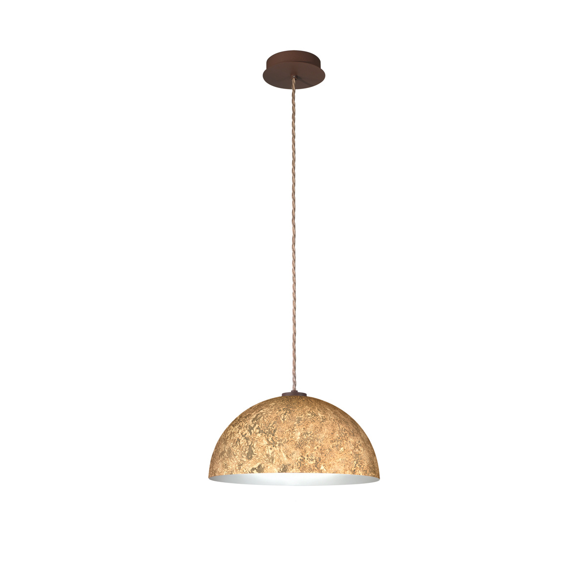 Hängeleuchte CULT, Corten, Vintage Gold