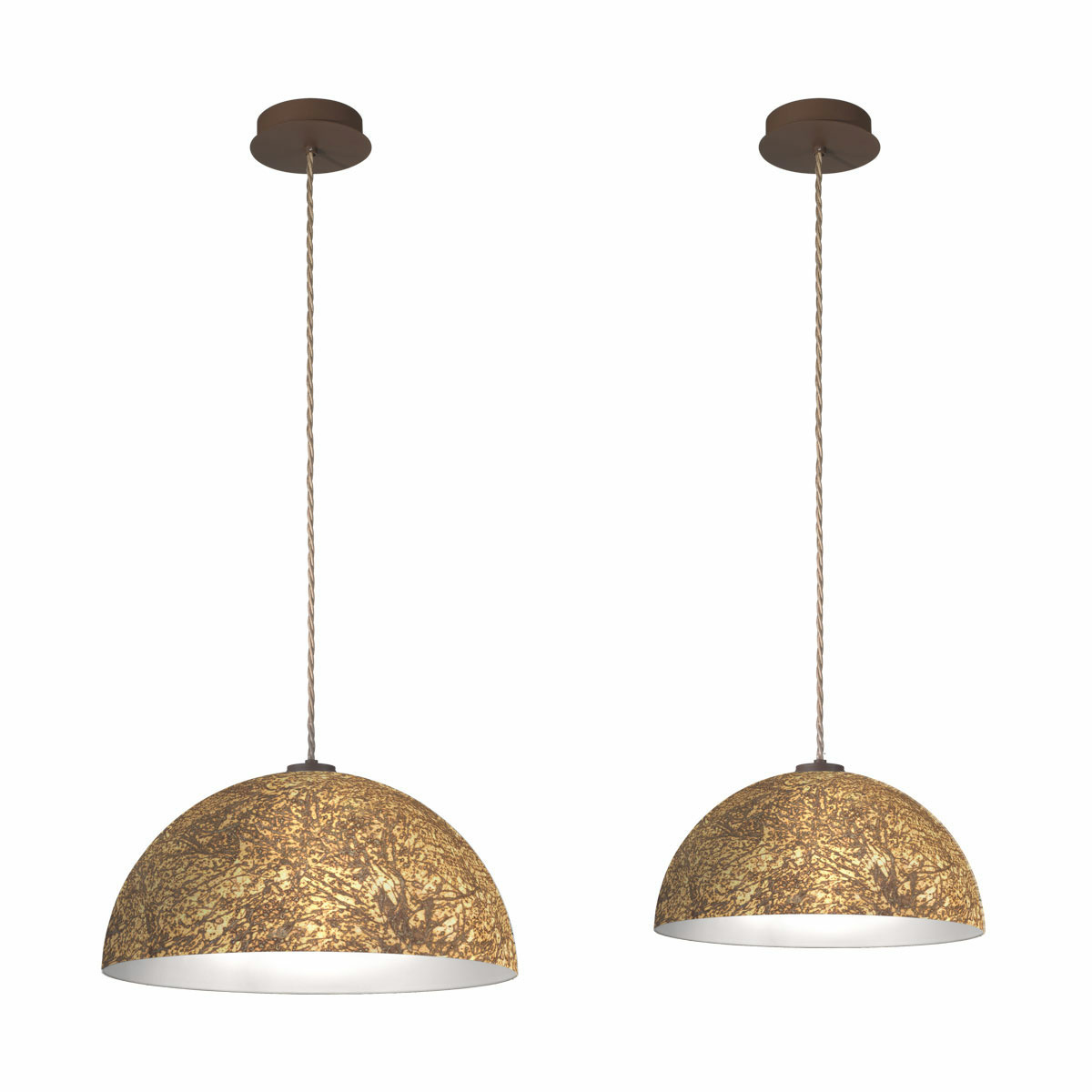 Hängeleuchte CULT, Corten, Vintage Gold – Bild 3