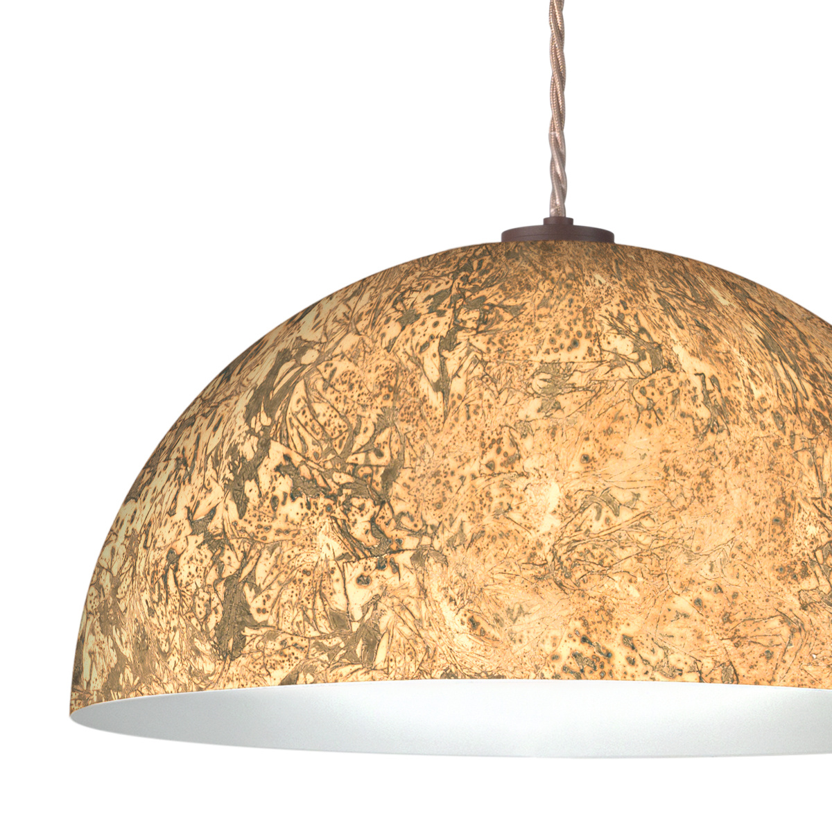 Hängeleuchte CULT, Corten, Vintage Gold – Bild 5