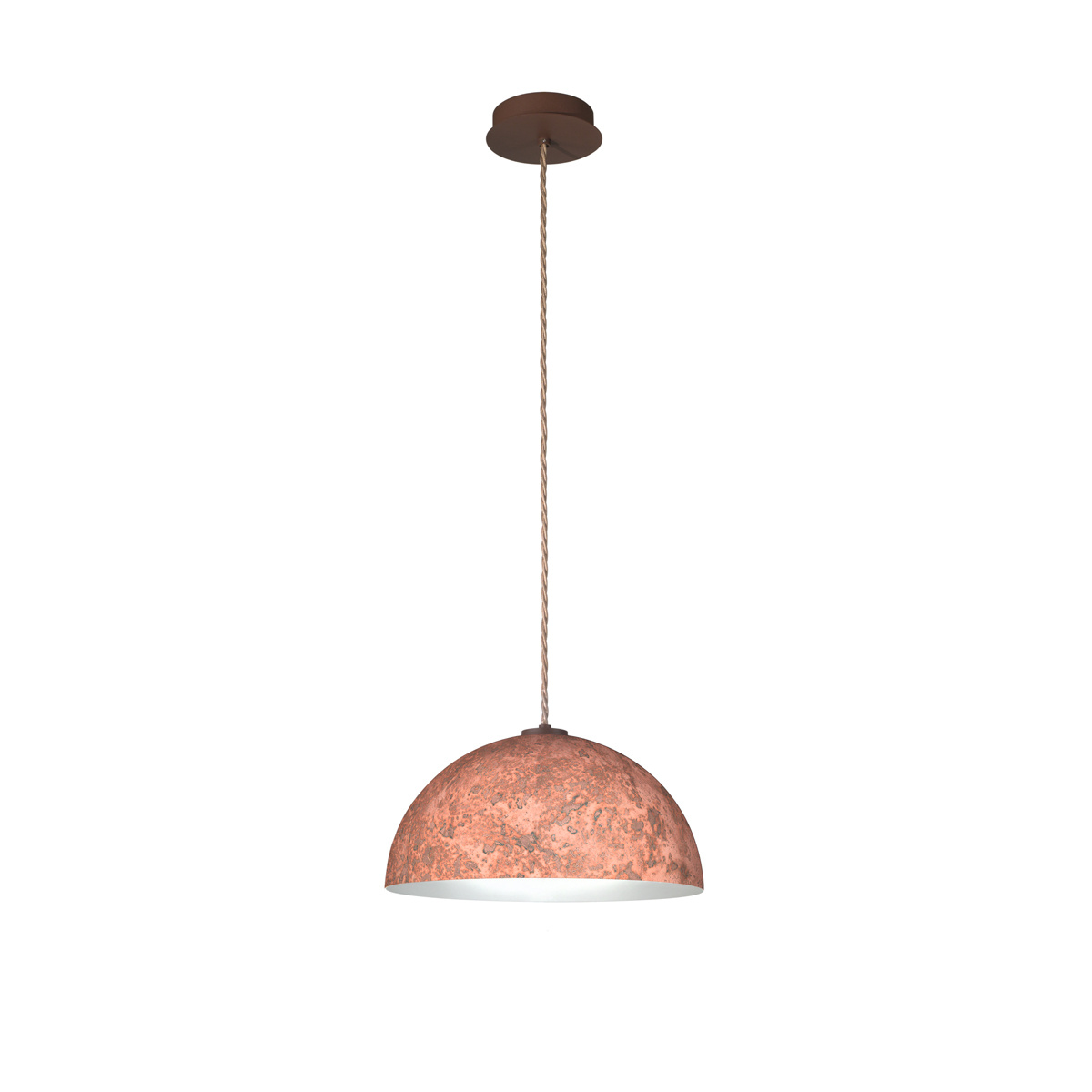 Hängeleuchte CULT, Corten, Vintage Kupfer