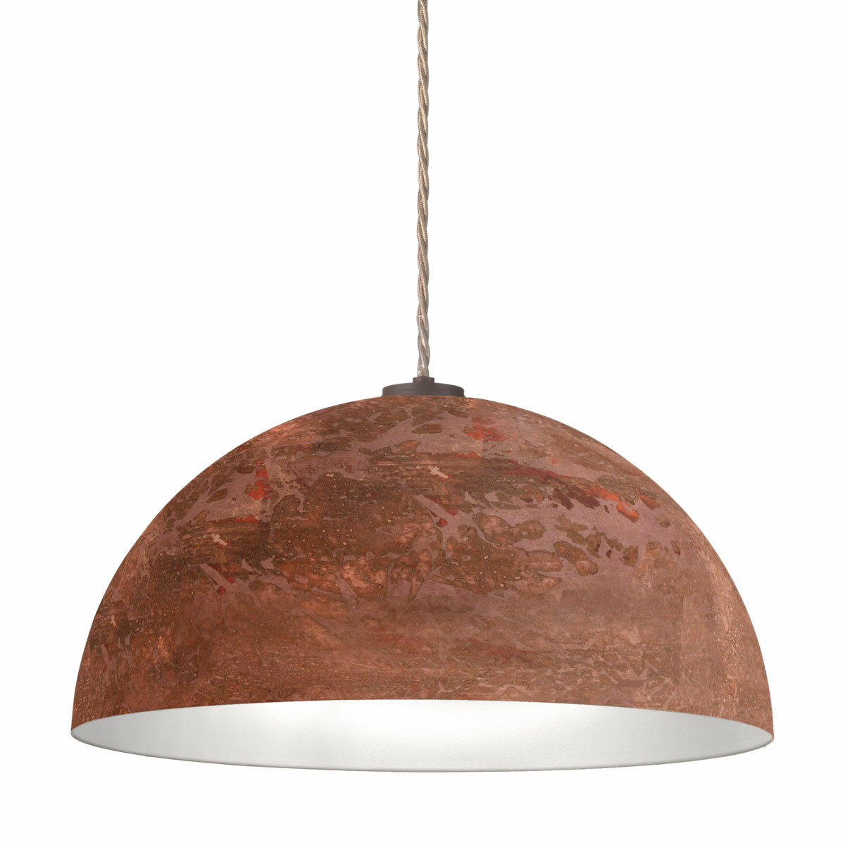 Hängeleuchte CULT, Corten, Vintage Kupfer – Bild 4