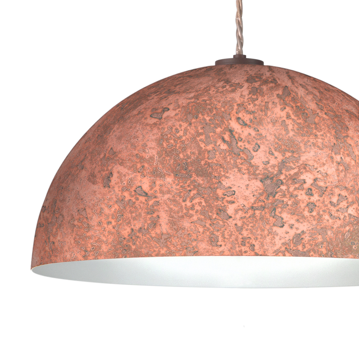 Hängeleuchte CULT, Corten, Vintage Kupfer – Bild 5