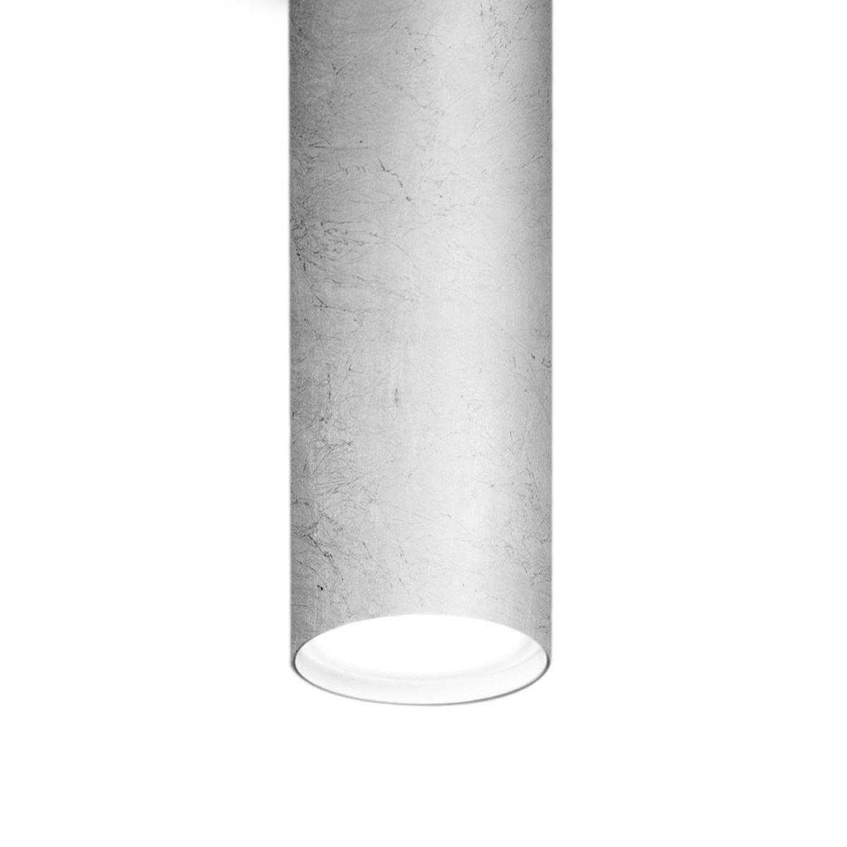 Deckenleuchte TUBE, Blattsilber, Blattsilber – Bild 3