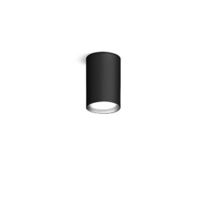Deckenleuchte TUBE, Schwarz, Schwarz